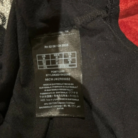 Y2K Guess Bedazzled  Black Tank Top Sz M - Picture 7 of 8